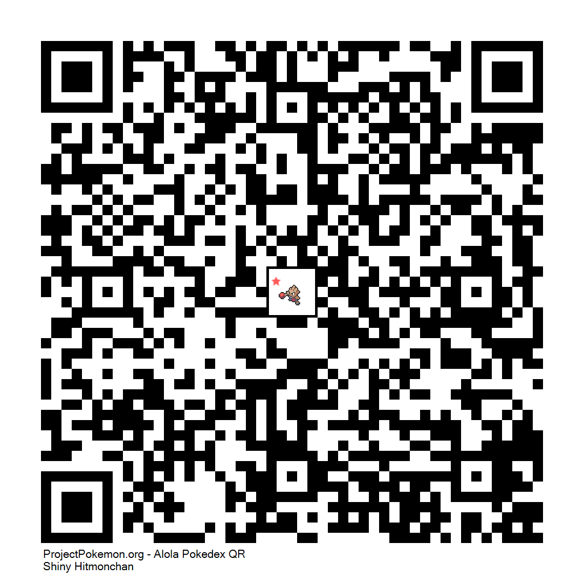 Cdigo QR de Hitmonchan variocolor